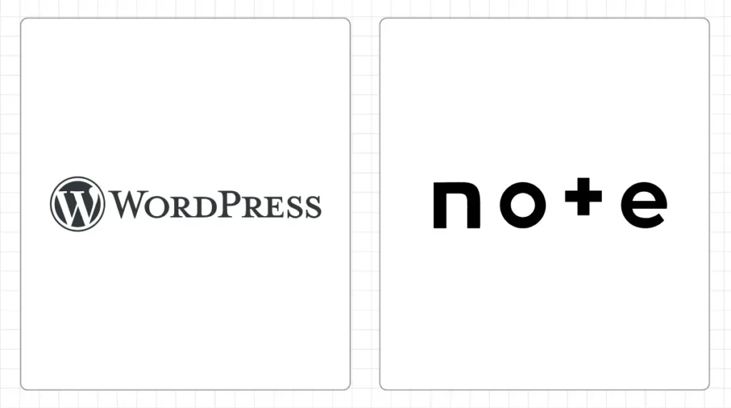 ブログとnoteの違い比較表